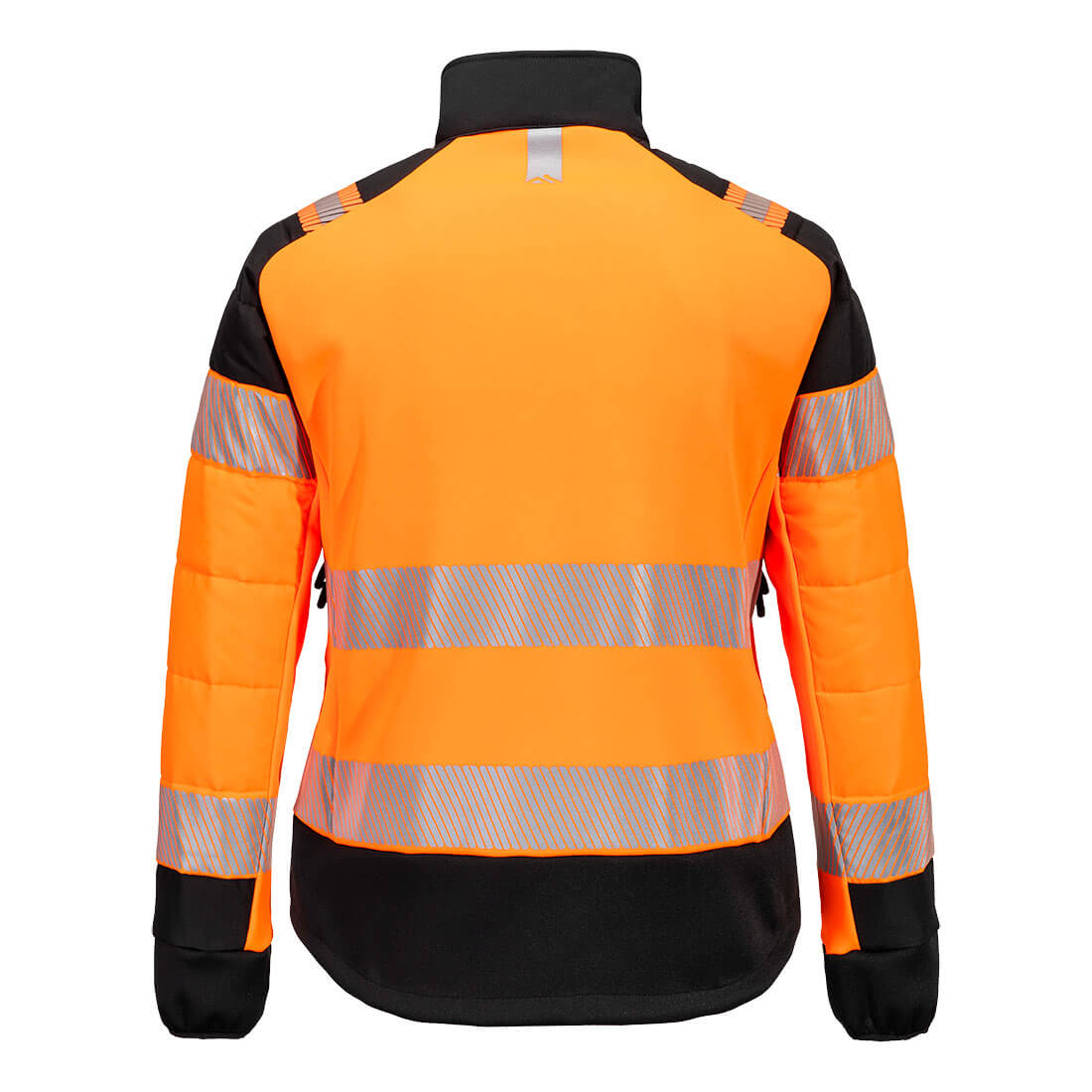 PW3 Hi-Vis Naisten Hybrid-kevyttoppatakki - Oranssi/musta