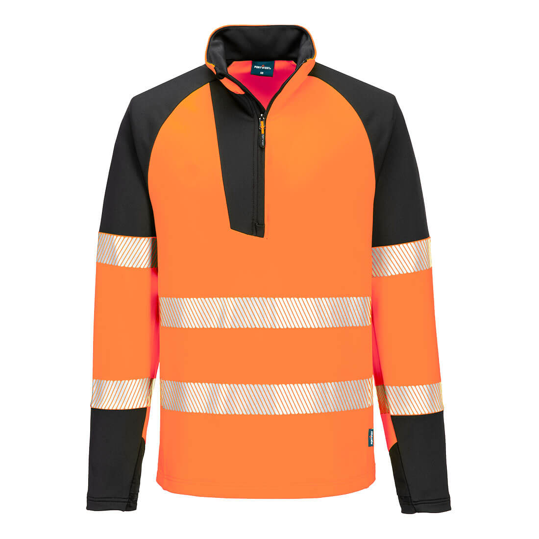 PW3 Hi-Vis 1/4 vetoketju College-pusero