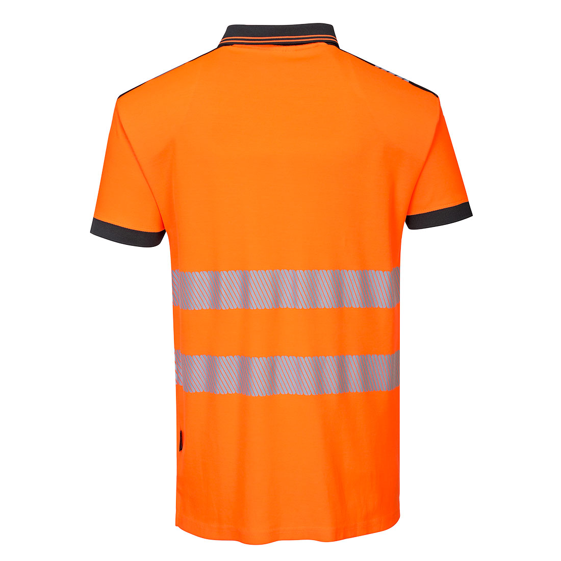 PW3 Hi-Vis poolopaita - Oranssi/musta