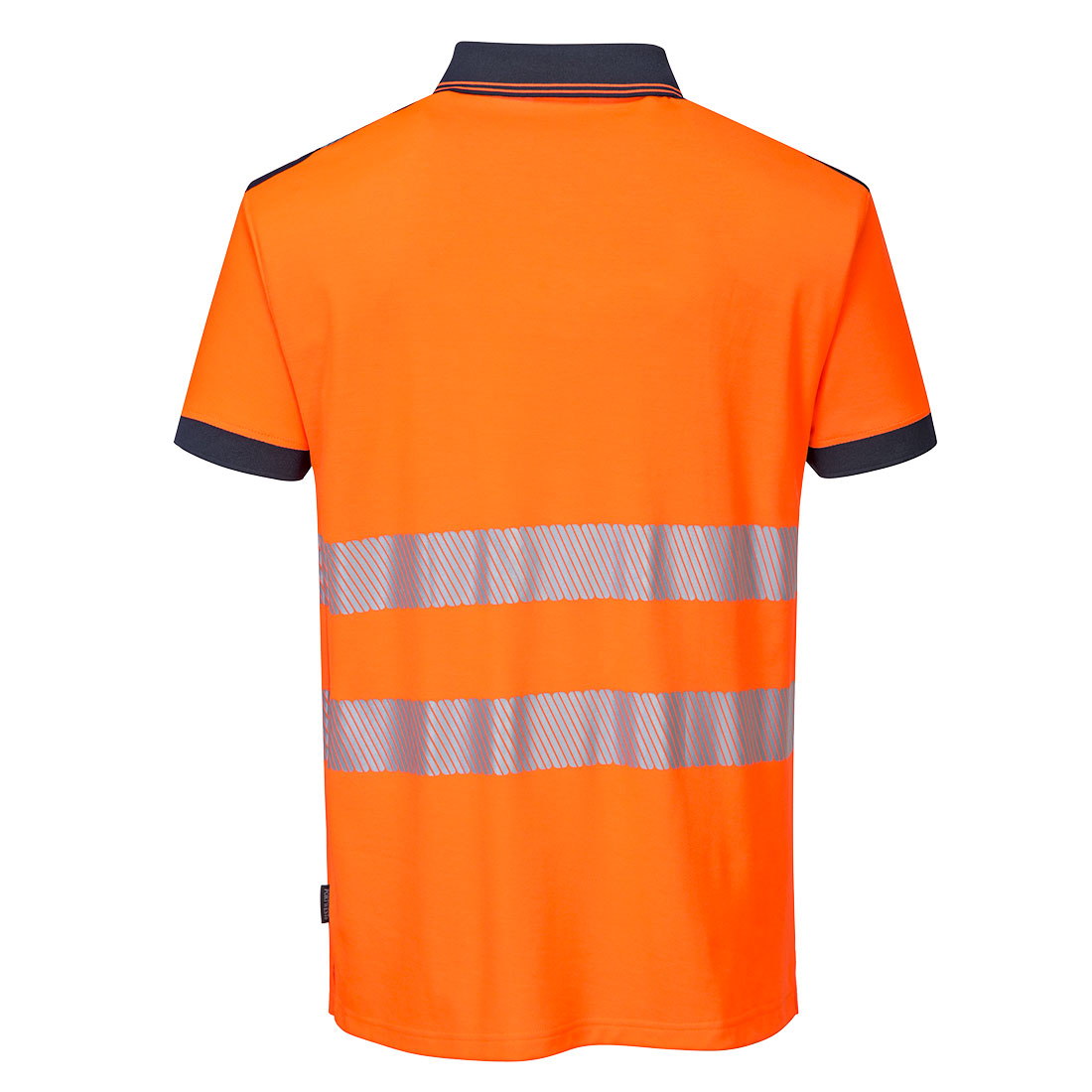 PW3 Hi-Vis poolopaita - Oranssi/navy