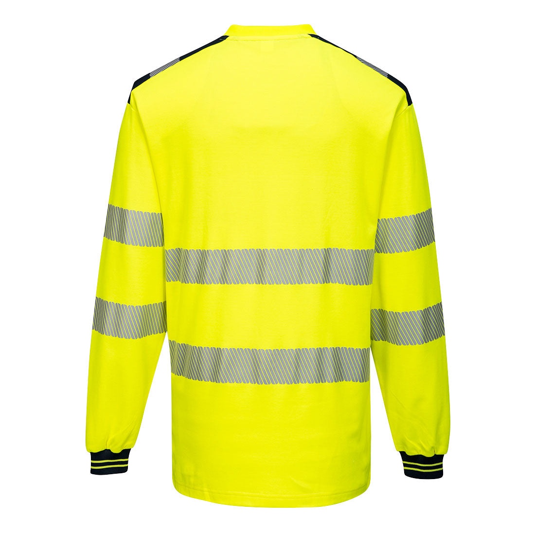 PW3 Hi-Vis Pitkähihainen t-paita - Kelta/musta
