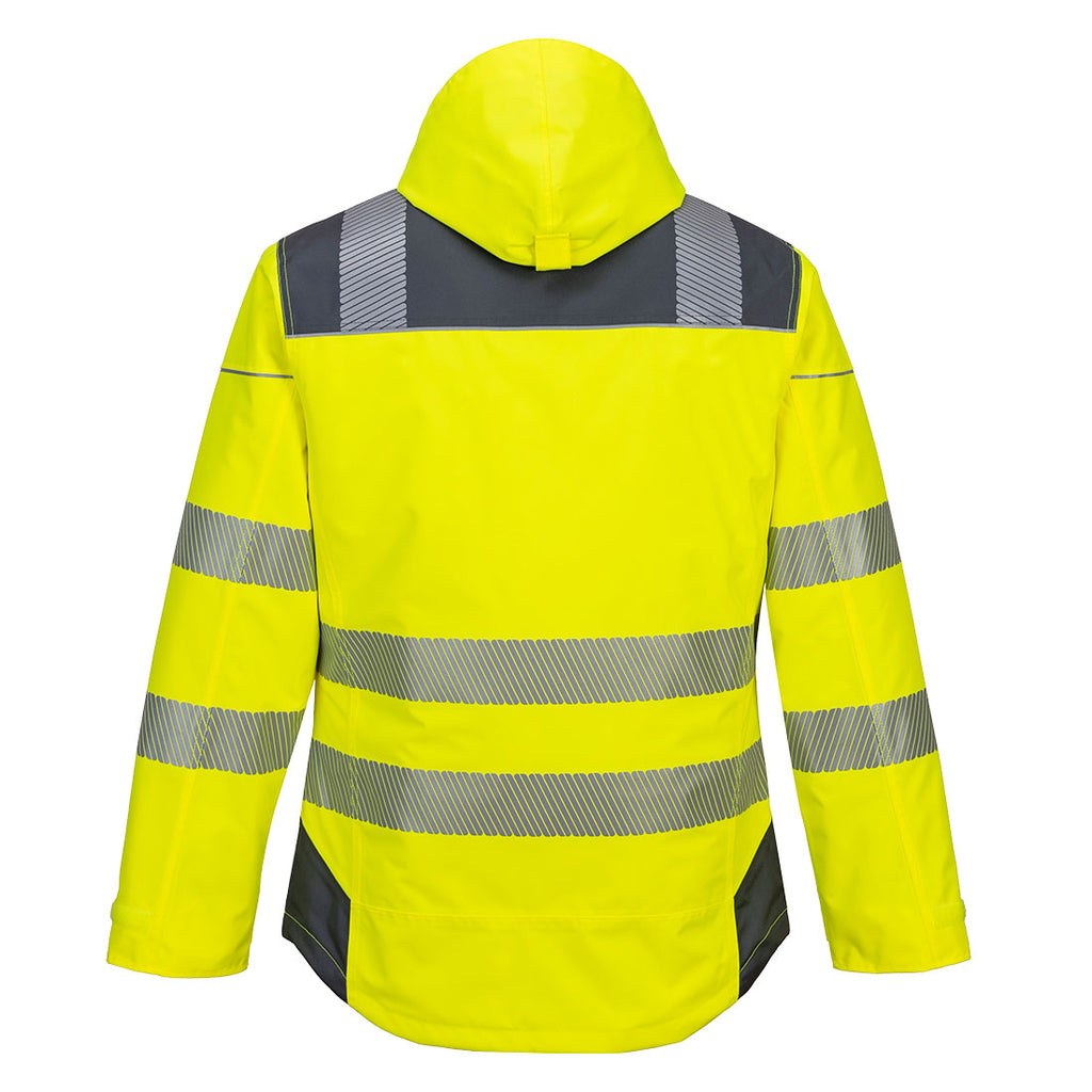PW3 Hi-Vis Talvitakki - Kelta/harmaa