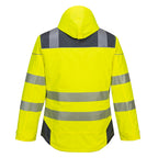 PW3 Hi-Vis Talvitakki - Kelta/harmaa