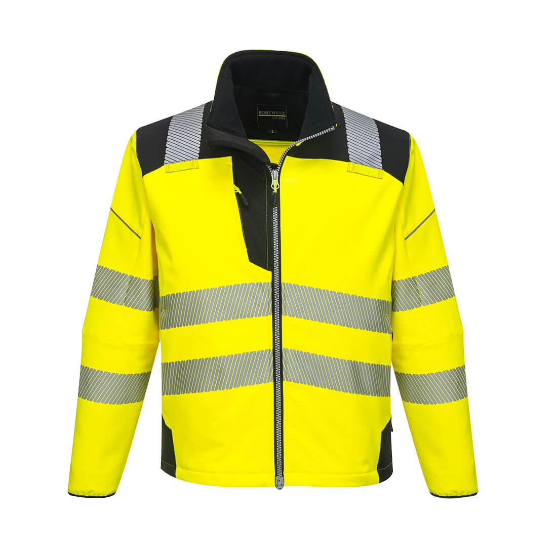 PW3 Softshell-huomiotakki