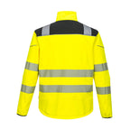 PW3 Softshell-huomiotakki - Kelta/musta