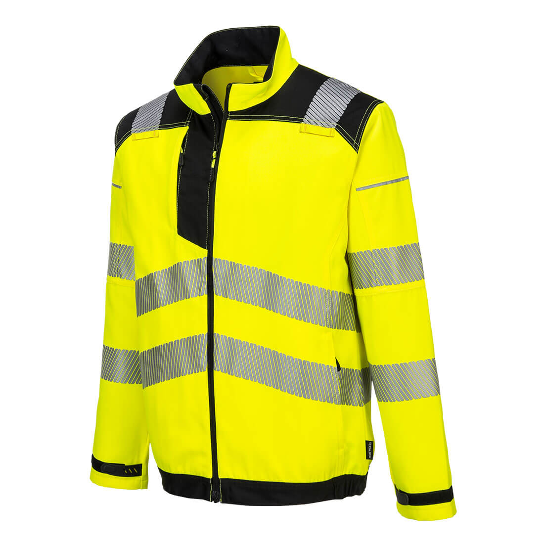 PW3 Hivis- työtakki - Kelta/musta