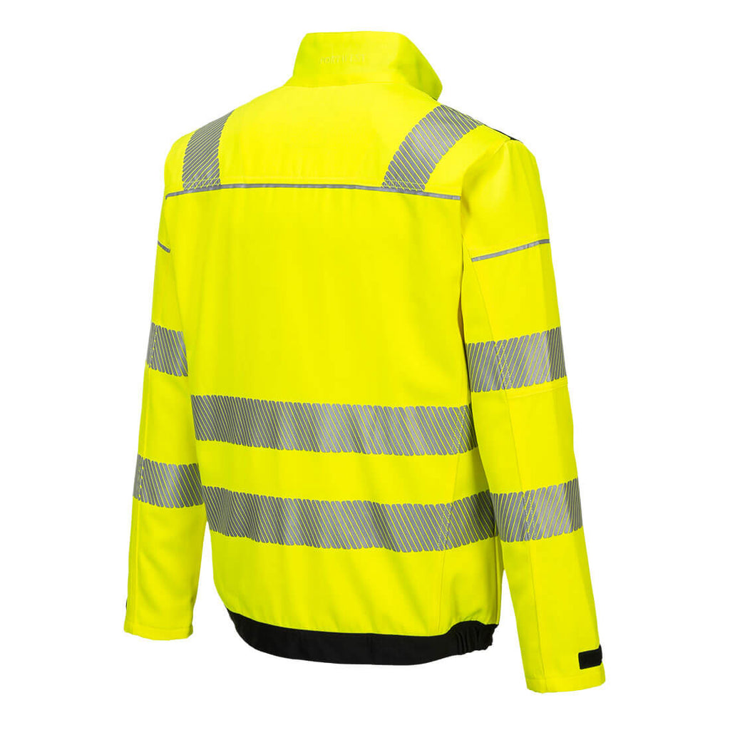PW3 Hivis- työtakki - Kelta/musta