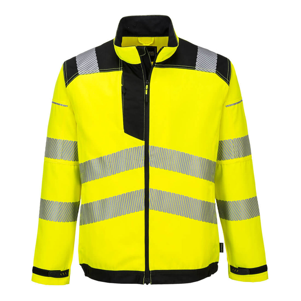 PW3 Hivis- työtakki - Kelta/musta