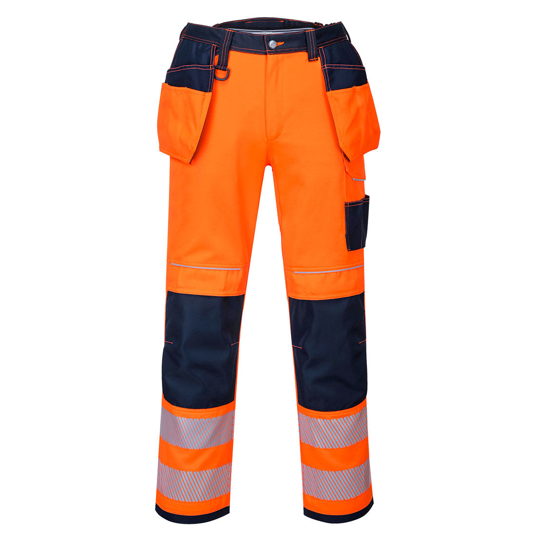 PW3 HiVis- riipputaskutyöhousut