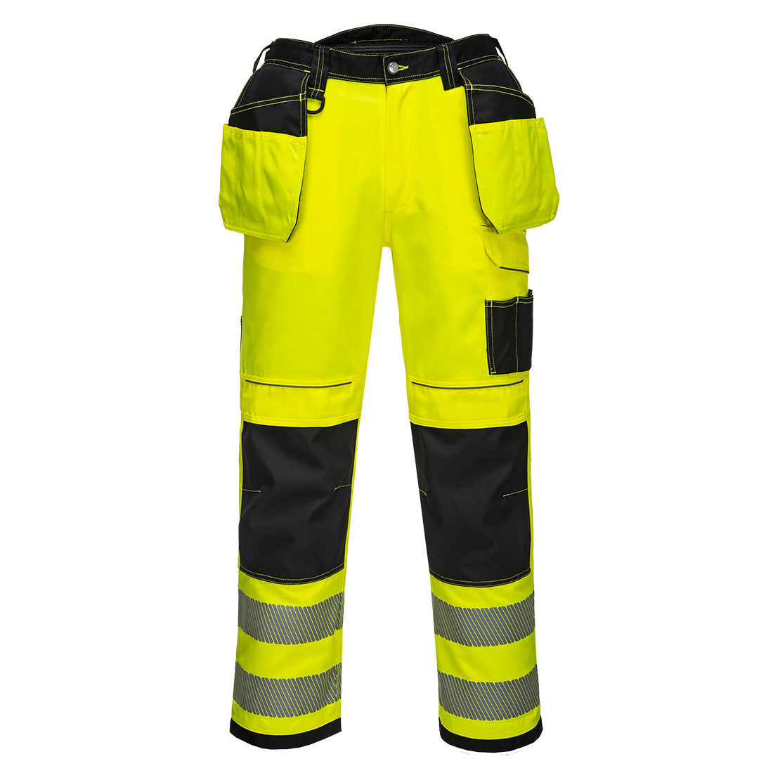 PW3 HiVis- riipputaskutyöhousut