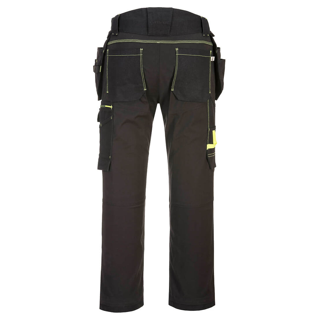 WX3 Eco Stretch-riipputaskuhousut - Musta