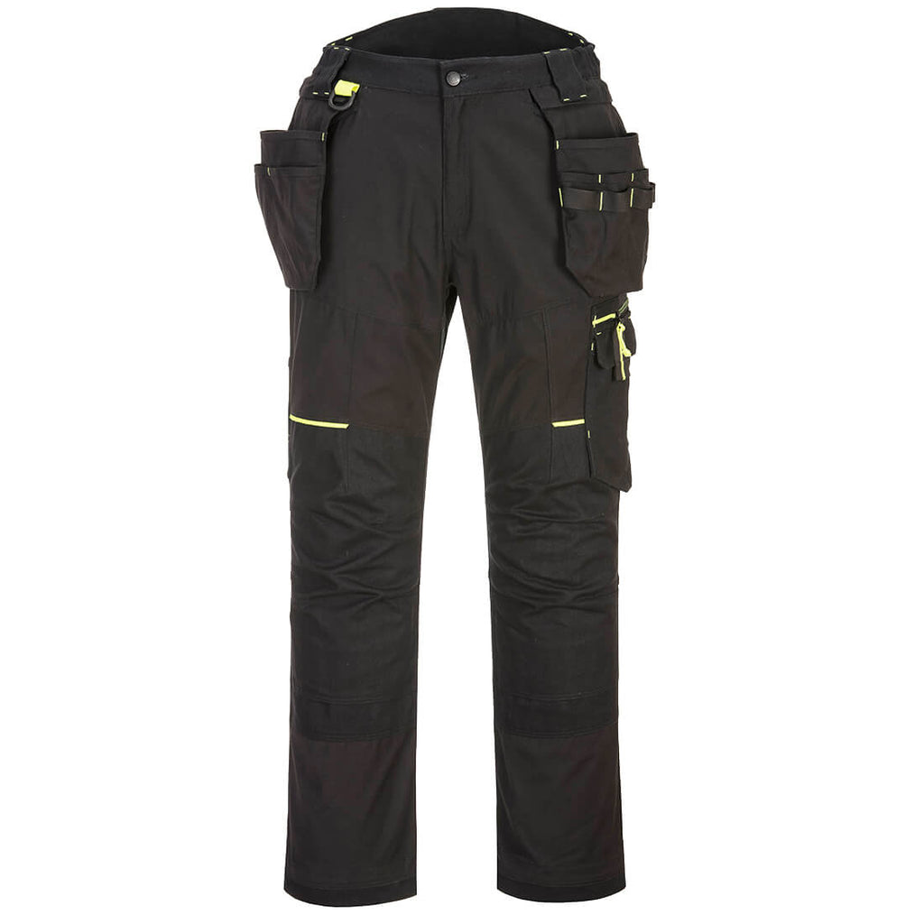 WX3 Eco Stretch-riipputaskuhousut - Musta