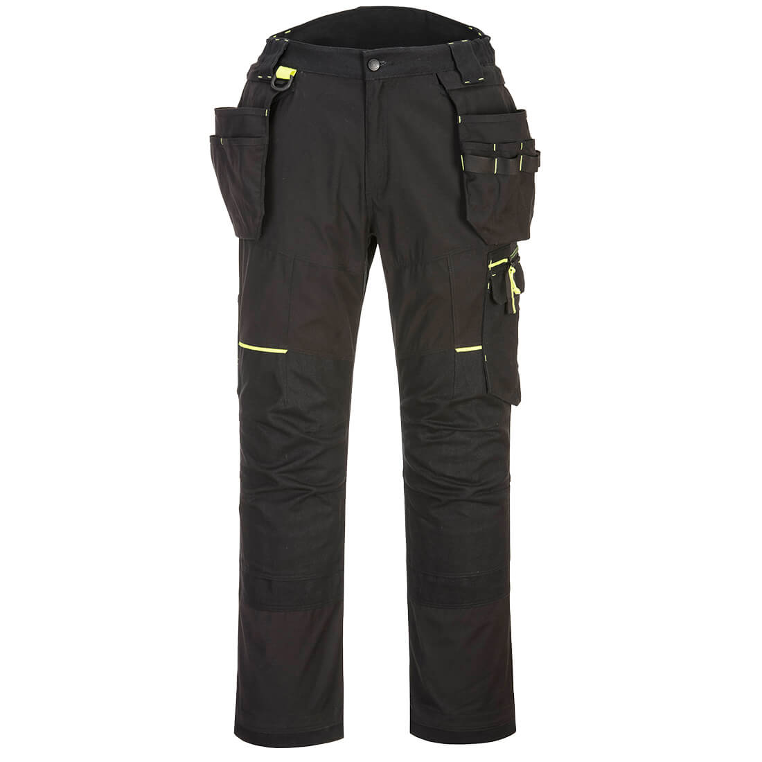 WX3 Eco Stretch-riipputaskuhousut - Musta