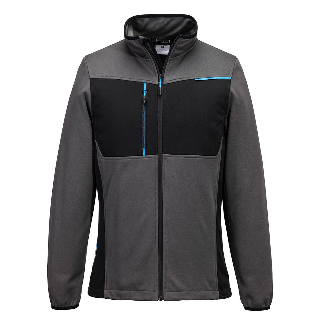 WX3 Tekninen vetoketju fleece - Metallinharmaa