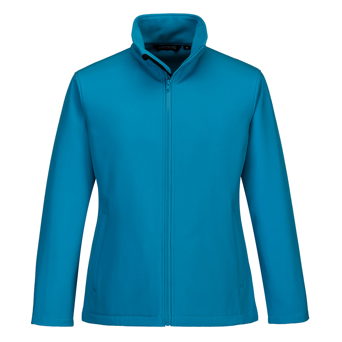 Naisten Print & Promo Softshell (2L) - Vedensininen