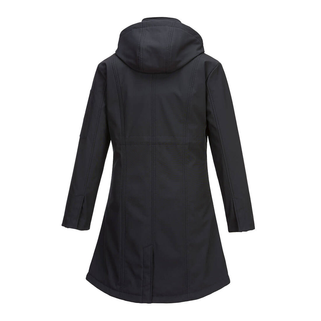 Carla naisten Softshell takki - Musta