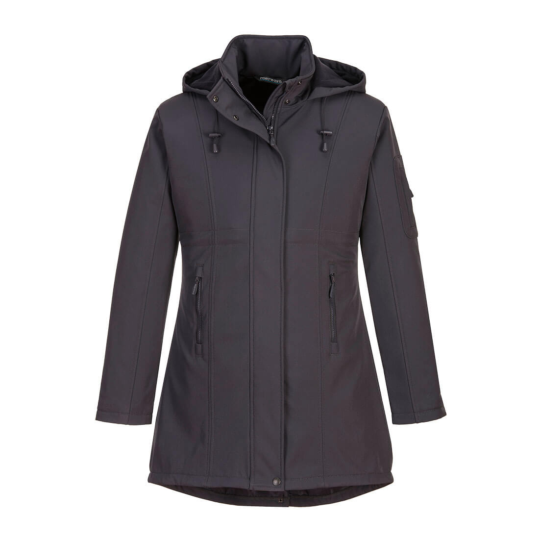 Carla naisten Softshell takki - Hiilenharmaa