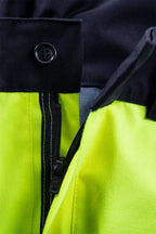 Palosuojatut huomiokuorihousut, luokka 2 – Airtech® 2525 ATHR - Neonkeltainen/Tummansininen