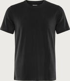 Litus merinovilla T-paita, unisex - Musta