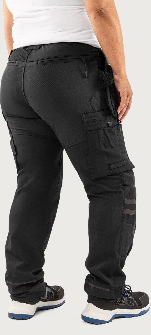 Naisten rakentajan stretch housut – 2599 LWS - Musta