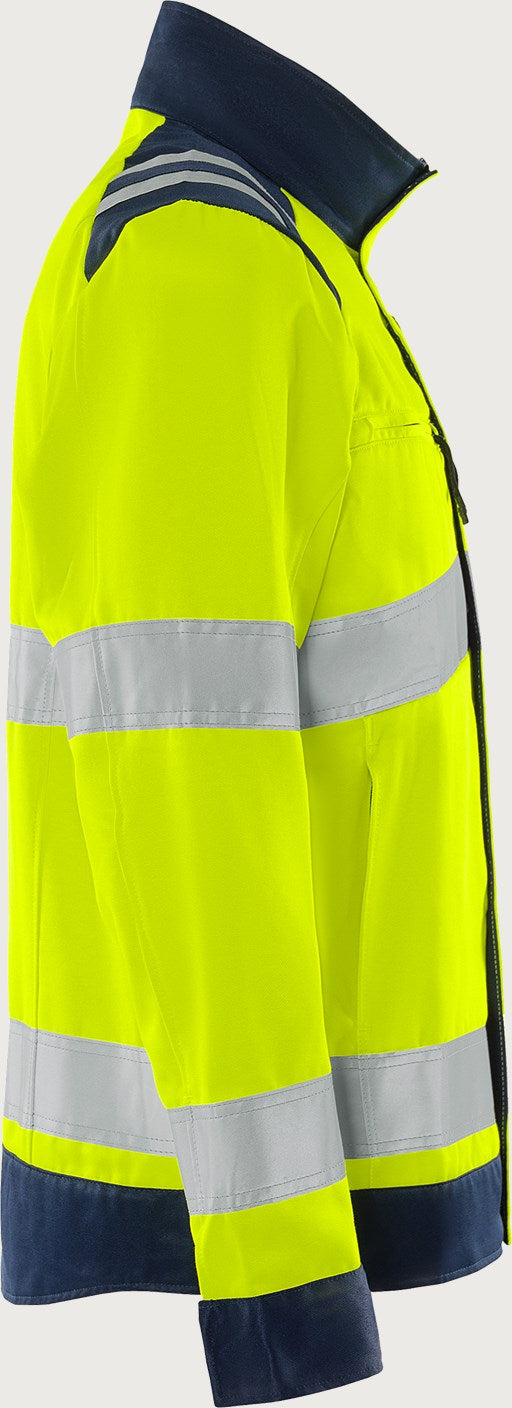 Huomiotakki, luokka 3 – Green 4067 GPLU - Neonkeltainen/Tummansininen