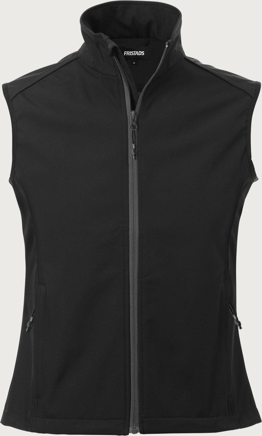 Naisten softshell liivi – 1507 SBT - Musta
