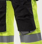 Housut HiVis 3.0 Stretch - Musta/ keltainen