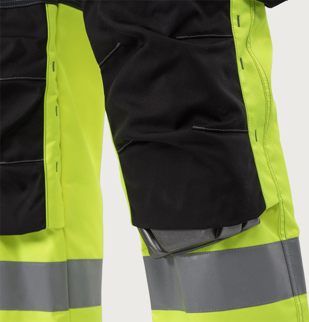 Housut HiVis 3.0 Stretch - Musta/ keltainen