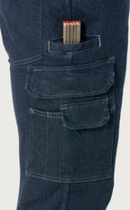 Service denim stretch housut – 2501 DCS - Indigonsininen