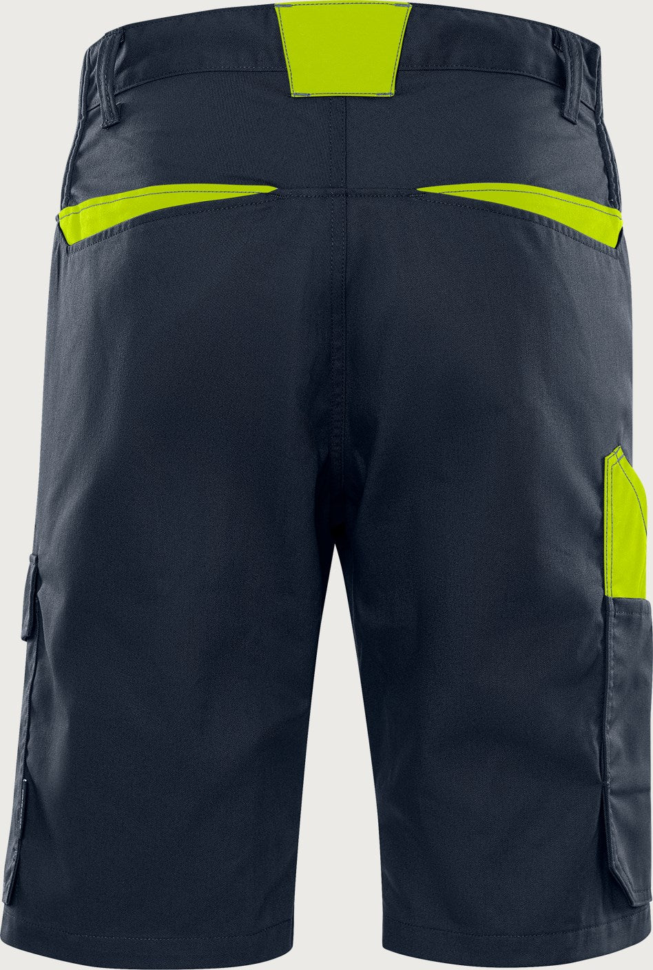Shortsit – 2932 GWM - Navysininen/Neonkeltainen
