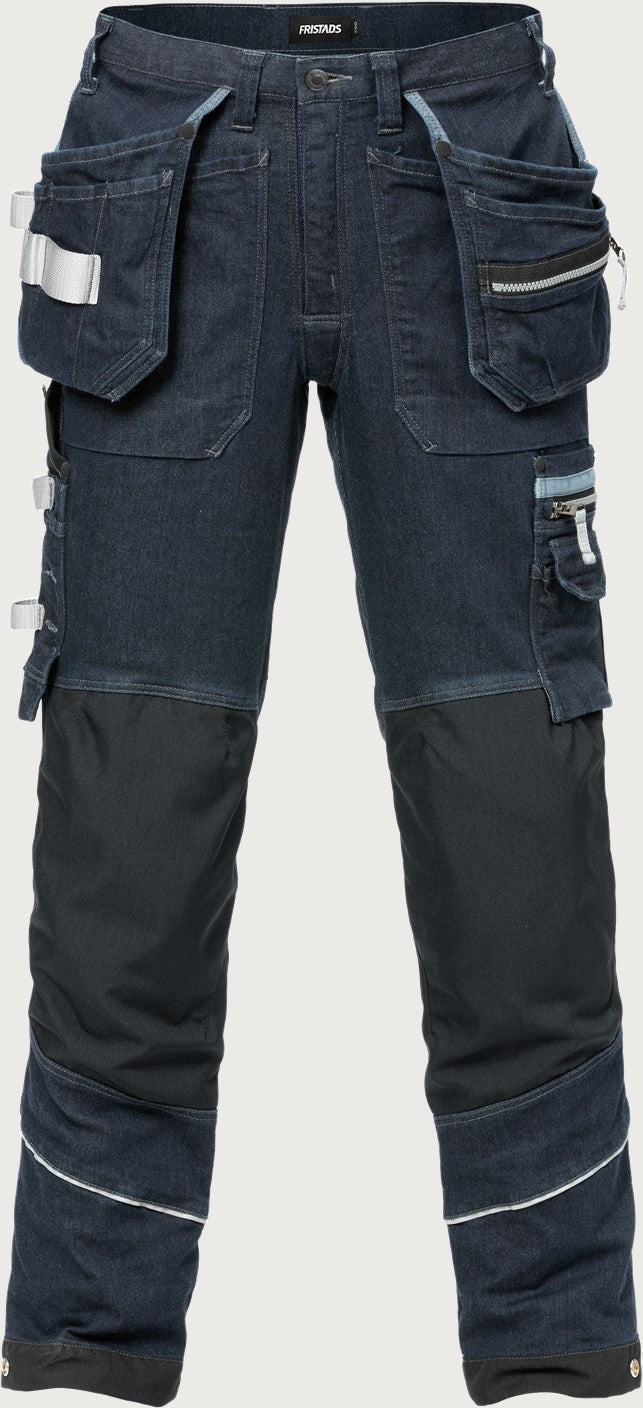 Rakentajan denim stretch housut – 2131 DCS - Indigonsininen