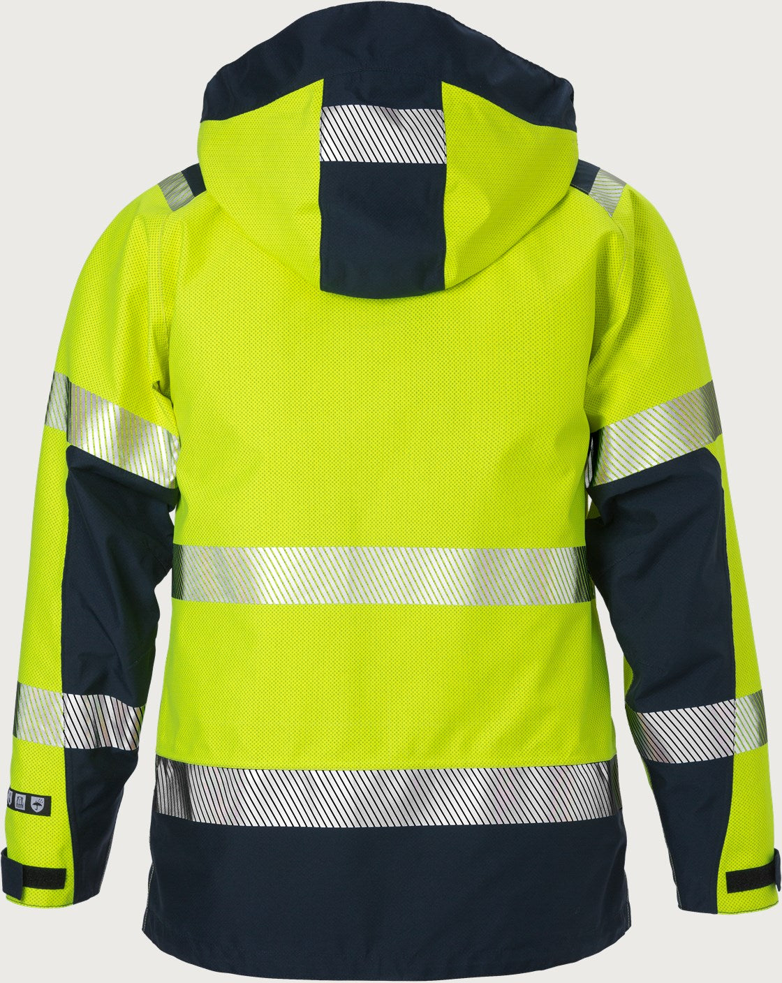 Naisten palosuojattu huomiokuoritakki, luokka 3 – Flamestat GORE-TEX PYRAD® 4195 GXE - Neonkeltainen/Tummansininen
