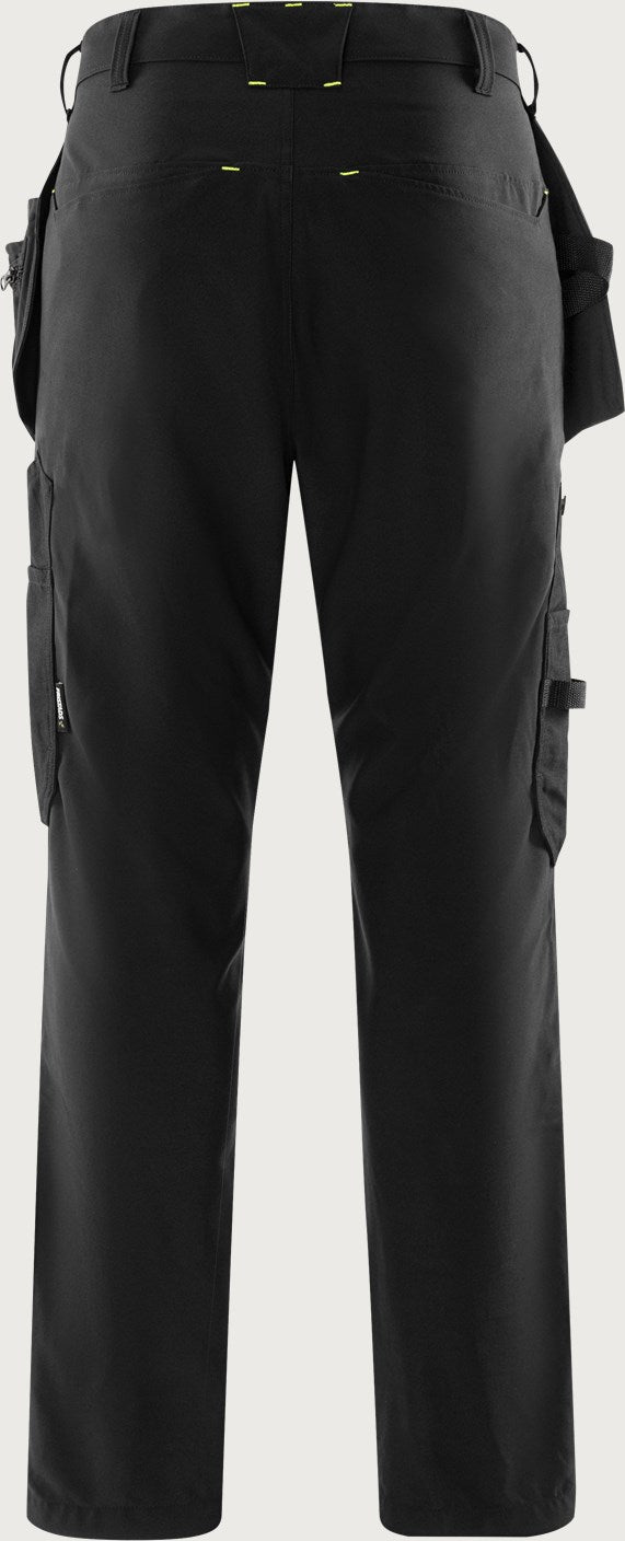 Rakentajan stretch housut – 2230 GHST - Musta
