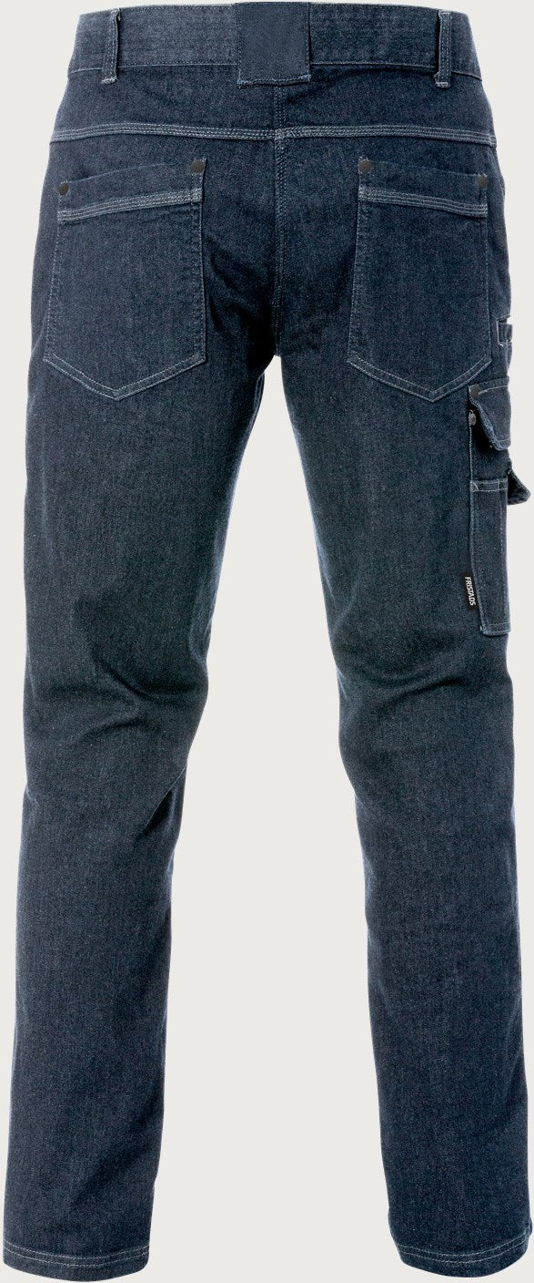 Service denim stretch housut – 2501 DCS - Indigonsininen