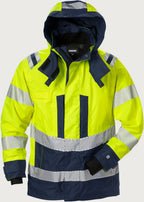 Naisten huomiokuoritakki, luokka 3 – Airtech® 4518 GTT - Neonkeltainen/Tummansininen