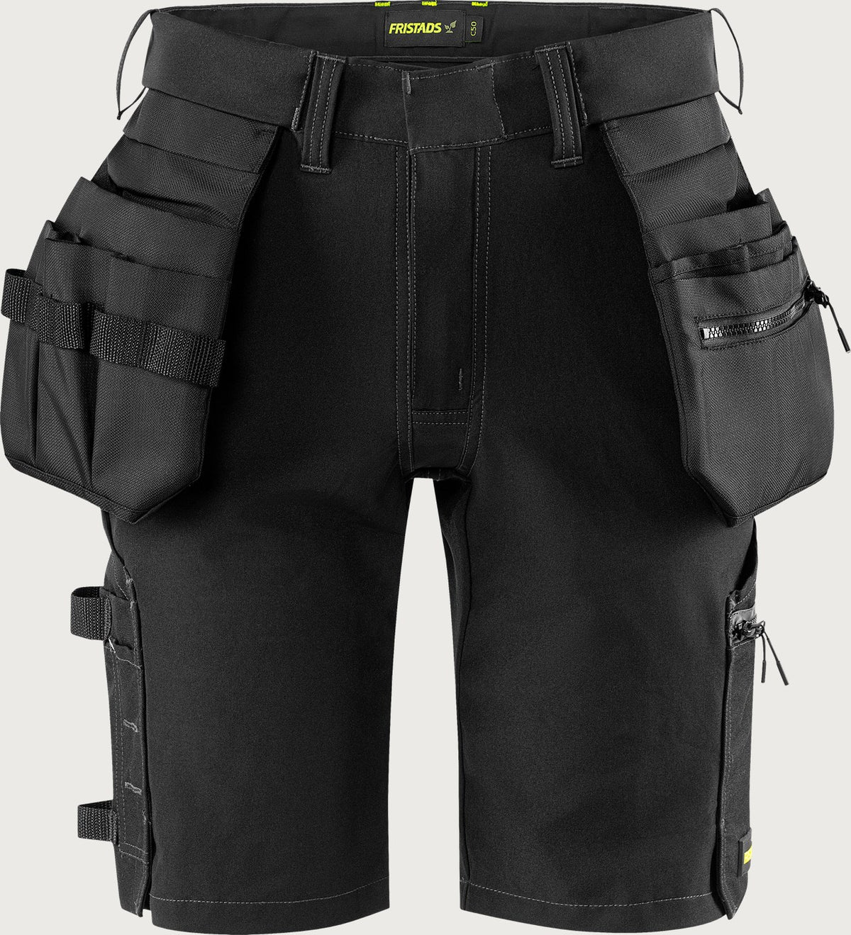 Flex rakentajan stretch shortsit – 2803 GHST - Musta