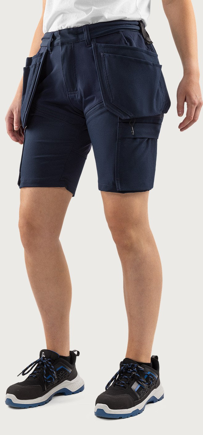 Naisten rakentajan stretch shortsit – 2601 GLWS - Navysininen