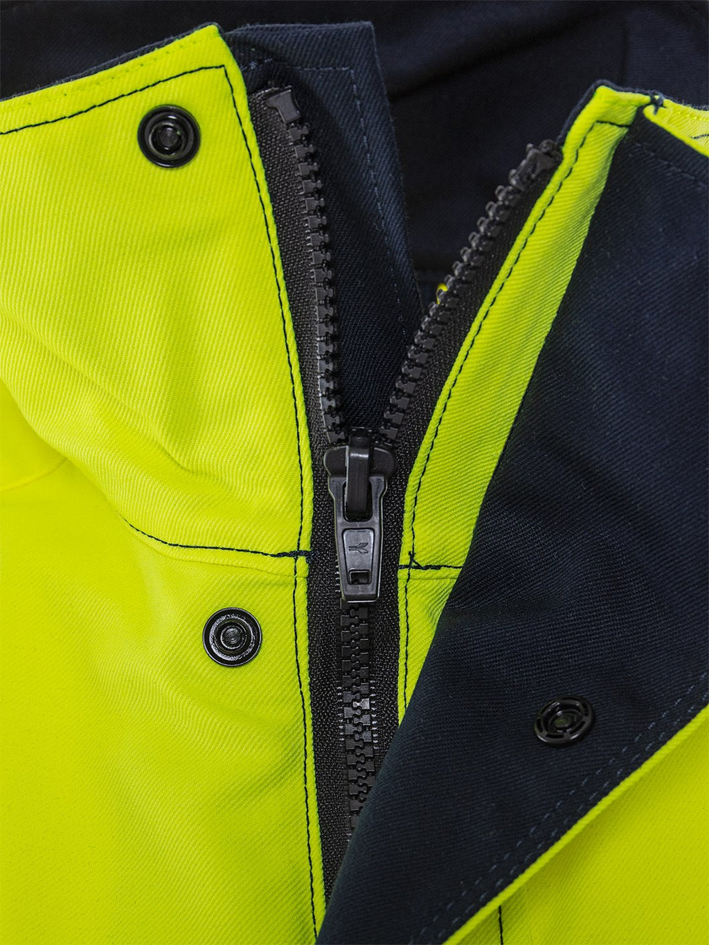 Palosuojattu huomiotakki, luokka 3 – Flamestat 4175 ATHS - Neonkeltainen/Tummansininen