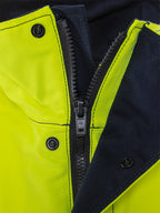 Palosuojattu huomiotakki, luokka 3 – Flamestat 4175 ATHS - Neonkeltainen/Tummansininen