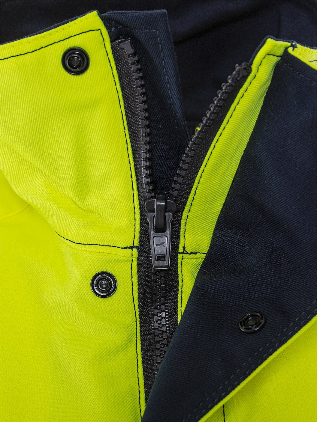 Palosuojattu huomiotakki, luokka 3 – Flamestat 4175 ATHS - Neonkeltainen/Tummansininen
