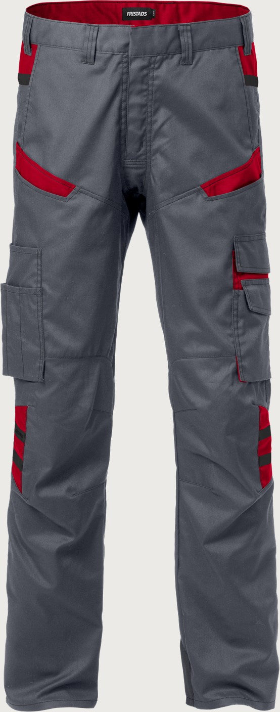 Housut – 2552 STFP - Harmaa/punainen