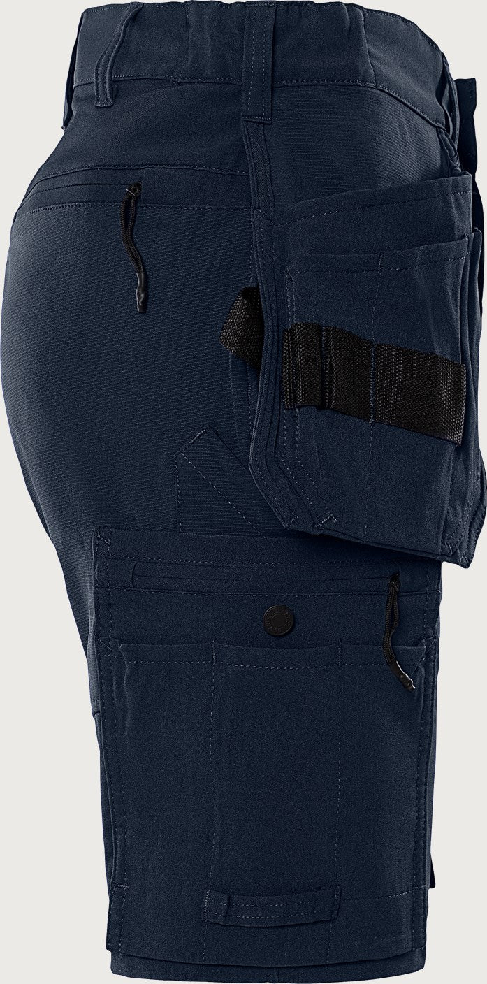 Naisten rakentajan stretch shortsit – 2601 GLWS - Navysininen