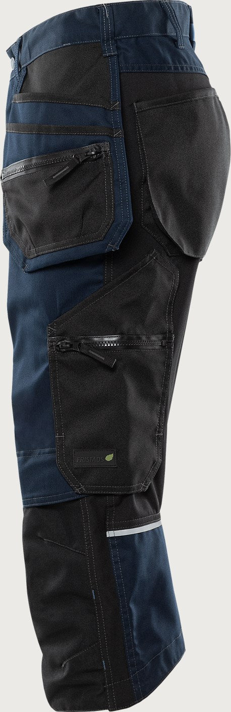 Rakentajan stretch piraattihousut – 2903 GWM - Navysininen
