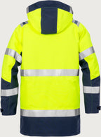 3-in-1 huomiotalviparka, luokka 3 – GORE-TEX 4989 GXB - Neonkeltainen/Tummansininen