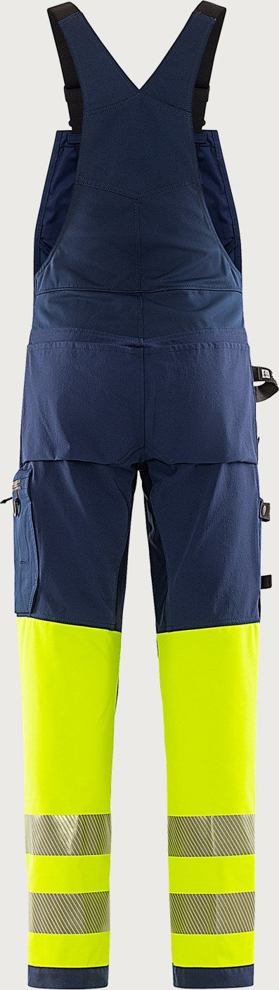 Stretch huomioavohaalari, luokka 1 – Green 1032 GSTP - Neonkeltainen/Tummansininen