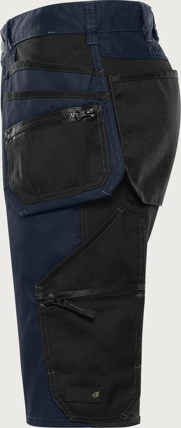 Naisten rakentajan stretch shortsit – 2904 GWM - Navysininen