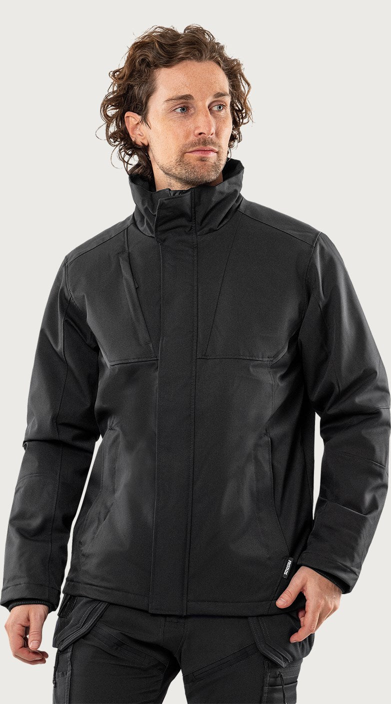 Softshell stretch talvitakki – 4931 GSW - Musta