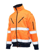 Hi Vis huomiotakki 3-in-1, heijastava, irrotettavat hihat
