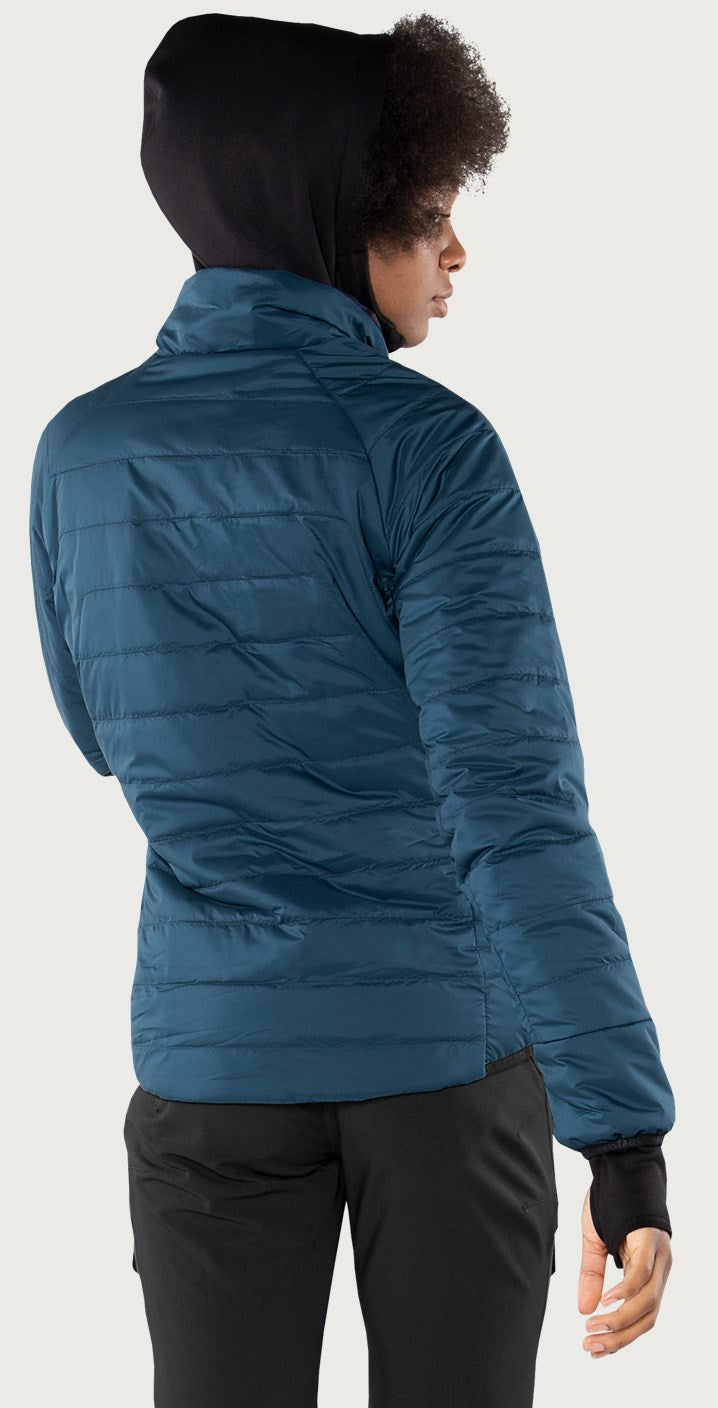 Oxygen PrimaLoft® naisten takki - Sinivihreä