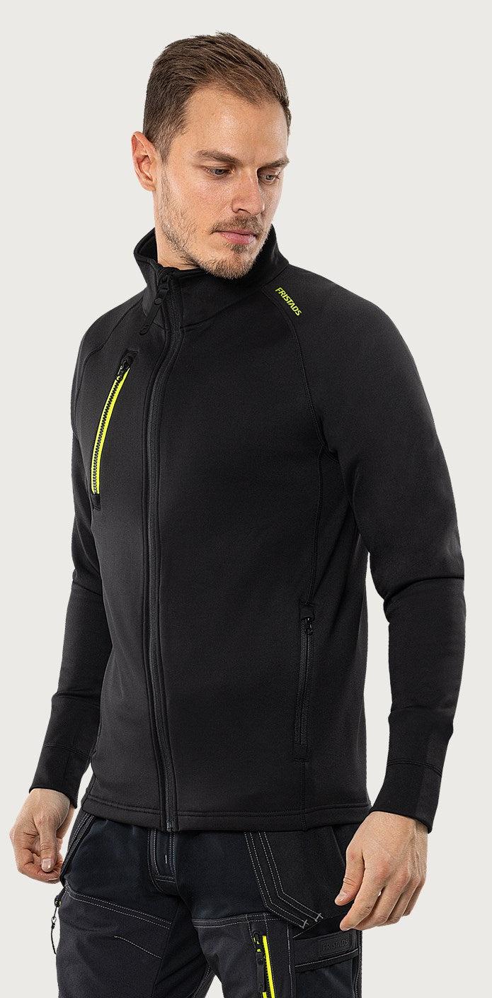 Polartec® stretch fleecetakki – 4870 GPY - Musta